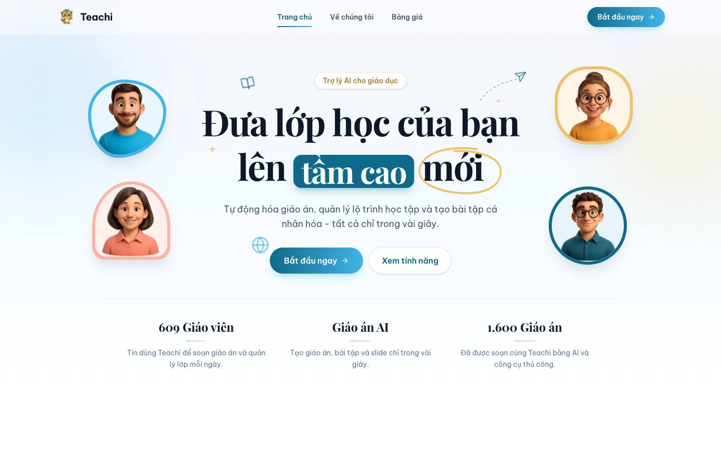 Teachi homepage